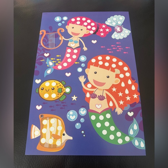 Mermaid & Ocean Sticker Activity Set - Picture 4 of 5